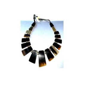 Collar de cuerno natural para niña, joyería para boda, cadena decorativa, superventas - Product Image 2