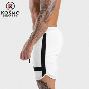 Pantalones cortos activos de secado rápido para hombre con bolsillos, pantalones cortos de culturismo para deportes - Product Image 4