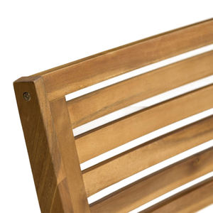 Vente en gros de chaises classiques en bois d'acacia, accoudoirs design traditionnel pour jardin extérieur, restaurant, salle à manger, café, résistant aux intempéries - Product Image 6