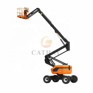 Máy Nâng Nâng Bầu Trời Tự Hành Có Khớp Nối Có Khớp Nối Nhỏ 10M 14M 16M 230Kg Được Chứng Nhận CE Với Pin