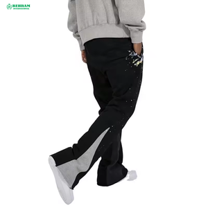 Men's Pants & <b>Trousers</b> Sport Cotton Casual Sweatpants High Quality Sport Style Pants Gray Black <b>White</b> Dark Custom Solid Color - Product Image 2