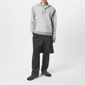 Nuevo Jersey de Cuello Redondo de Poliéster/Algodón, Personalizado, Lavado Ácido Sólido, Antiencogimiento, Transpirable y Ecológico - Product Image 3