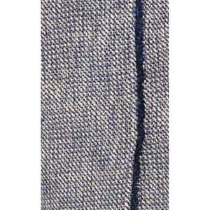 Gonna a tubino vintage in tweed Calvin Klein da donna, blu, taglia 12 - Con decorazione a spacco e tecniche ricamate, in lana, nylon e spandex - Product Image 3