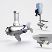 Manette de commande marine simple ou double, résistante aux embruns salin IP67, pour bateau