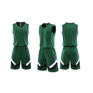Uniformes de basket-ball pour adultes de haute qualité personnalisés 2024, dernier design imprimé, manches courtes respirantes, vente en gros - Product Image 1