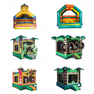 Le dernier thème Outdoor Moon Air Bounce Spacewalk Macaron Color Maison de rebond gonflable pour enfants - Product Image 1