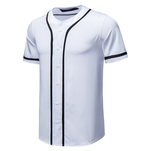 Camisetas de béisbol transpirables de calidad superior personalizables, producción rápida, equipo deportivo de talla grande para equipos, ropa de béisbol y softbol - Product Image 1
