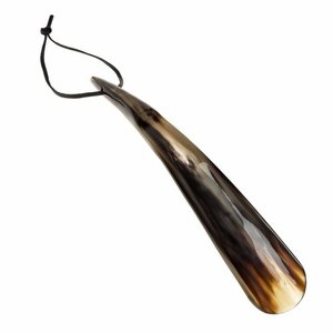 Cuerno de zapato de cuero de madera tradicional sostenible para invitados de boda Diseño tradicional elegante con cuchara de calzador tradicional - Product Image 5