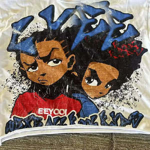 High Quality 100% Cotton Boxy Tee Customizable <b>Cropped</b> <b>Fit</b> <b>T</b>-<b>Shirt</b> for Men 220 Grams Heavyweight Digital Printing Worsted Logo - Product Image 5