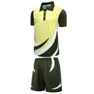 Ensemble chemise et short de tennis personnalisés pour hommes avec logo d'équipe à impression numérique personnalisée et design de polo pour un style ultime - Product Image 6