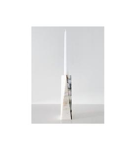 Bougeoir décoratif personnalisé en marbre blanc Chandelier au prix de gros par les fournisseurs Tahura Exportateurs - Product Image 2