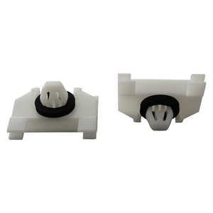 BCF1662 10 Pieces Side Moulding <b>Clip</b> for Land 90467-10161 White Nylon - Product Image 1