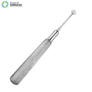 Cureta Ósea para Alveoplastia, Elevador Perióstico Manual de Acero para Implantología Dental, Periotomo, Lima Ósea y Sonda Exploradora - Product Image 1