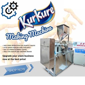 Machine à fabriquer des Kurkure automatique électrique à grande vitesse, nouvelle machine commerciale avec une grande capacité en acier inoxydable 304 pour des en-cas croustillants - Product Image 2