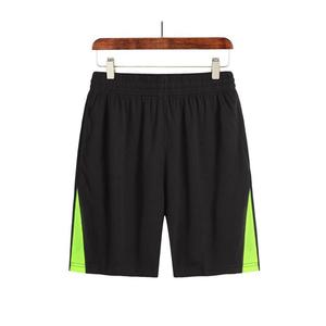 Pantalones cortos de entrenamiento de verano de cintura media personalizados para hombre, pantalones cortos deportivos transpirables de algodón de secado rápido para gimnasio, antiarrugas, respetuosos con el medio ambiente, servicio OEM - Product Image 1