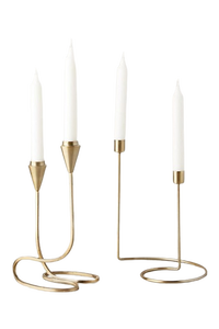 Vente chaude fer coulé ensemble de 3 bougeoirs pour la décoration de la maison et la décoration de mariage à la main en vrac - Product Image 4