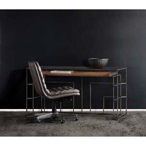 Chaise de bureau exécutive haut de gamme, chaise d'ordinateur pivotante avec cadre métallique de luxe léger, siège de bureau réglable en hauteur, vente en gros - Product Image 3