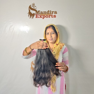 100% Naturel En Vrac Droit Soyeux Noir Temple Vietnamien Extension De Cheveux Humains Jeune Vierge Style Indien Cheveux Humains - Product Image 3