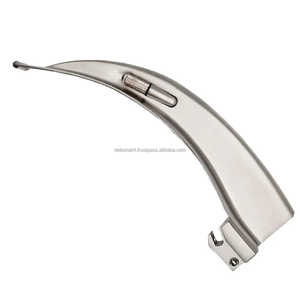 Juego de laringoscopio con 4 cuchillas Miller Kit de intubación de acero inoxidable reutilizable Laringoscopio OEM con certificado CE con estuche - Product Image 5