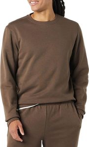 Sudadera de Forro Polar para Hombre, Color Marrón Medio (Disponible en Tallas Grandes y Altas) POR GK Leather Industries - Product Image 2