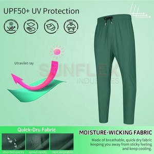 กางเกงเทรนนิ่งลำลองผู้ชายผลิตจากโรงงาน เอวยางยืด แห้งเร็ว ระบายอากาศได้ดี น้ำหนักเบา ดีไซน์สั่งทำได้ รูปแบบโดดเด่น - Product Image 2