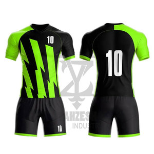 Maillot et uniforme de football personnalisés pour hommes 2023, séchage rapide, respirant, haute qualité, 100% polyester, imprimé par transfert thermique - Product Image 2