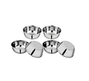 Polished stainless steel dessert bowl with premium quality for everyday cooking and dining needs - Product Image 4