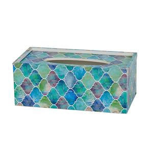 Estilo tradicional, decoración de Metal con acabado negro, contenedor de servilletas, soporte de tejido, cafetería y cafetería, uso de vajilla multiusos - Product Image 4