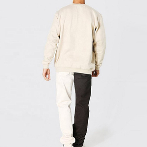 חדש מותאם אישית בסגנון סתיו הצוואר הצוות של גברים-כותנה ידידותית לסביבה - Product Image 3