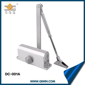 Qiwin DC-001A carré 40KG alliage d'aluminium argent blanc marron noir finition sans bouchon ferme-porte - Product Image 3