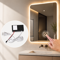 Interrupteur à capteur tactile DC12V pour bande LED, éclairage d'armoire, contrôleur tactile unique pour fabricant de meubles