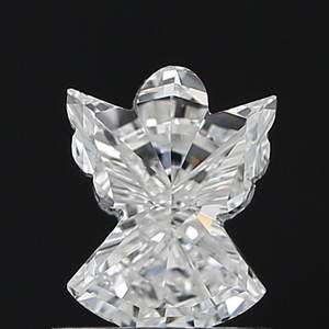 เพชรทรงวงรีสำหรับตัดรูปวงรีมีสีใส VVS2แล็บธรรมชาติ1.01 CTS - Product Image 1