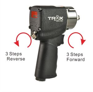 Clé à chocs pneumatique miniature ARX-2135 1/2 pouce à double marteau - Product Image 2