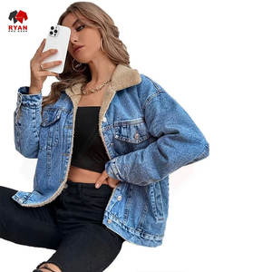 Chaqueta Vaquera Personalizada para Mujer, Tejido Ligero y Transpirable, Uso Diario Informal, Suministro de Fábrica - Product Image 4