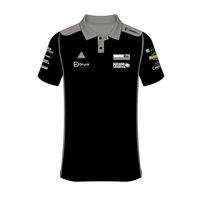 T-shirt de course à manches courtes pour adultes, vêtements de course automobile et moto, vêtements de sport personnalisés de haute qualité, sublimation thermique