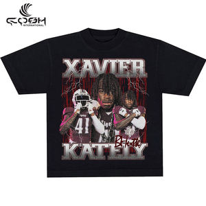 T-shirt pour homme sérigraphie vierge DTF DTG impression bouffante broderie chenille à prix abordable pour votre marque - Product Image 6