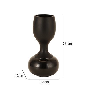 Elegant Modern Metal <b>Vase</b> <b>Decorative</b> Centerpiece Stylish Tabletop Accent <b>for</b> Living Room Bedroom Office or Entryway Decor - Product Image 5