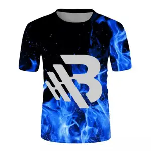 Pakistan manufacture Men's Sublimated t Shirts Regular Fit Summer Active Wear Half Sleeves Tee Shirts