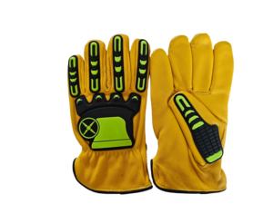 Gants de travail industriel anti-impact TPR de haute qualité Gants de sécurité haute performance pour protection anti-dérapante pour champs pétrolifères - Product Image 3