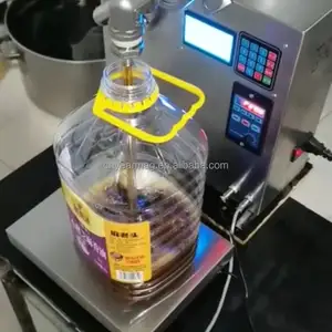Riempitrice di olio liquido Non viscoso digitale completamente automatica
