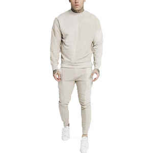 Ensemble de survêtement de sport pour homme en coton de haute qualité, design personnalisé, prix compétitif, nouveau style, survêtement de sport pour homme, ensemble 2 pièces - Product Image 1