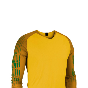 Uniforme de portero de fútbol OEM al por mayor, personalizado, de manga corta, transpirable, unisex, en venta - Product Image 5