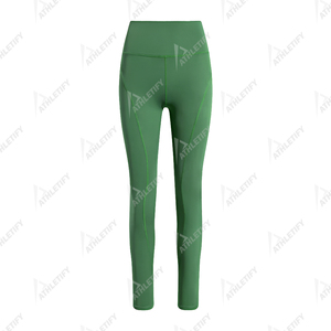 Leggings de yoga élastiques confortables à taille moyenne pour femmes, flexibilité parfaite pour toutes les routines d'entraînement - Product Image 2