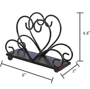 Decorative Modern Luxury Metal Napkin Stand Tissue Holder Handcrafted Anti-Slip Base Customizable Color Size <b>Free</b> <b>Standing</b> - Product Image 3