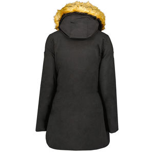 Luxury Waterproof Women's Parka Jacket with Hood Warm Insulated Nylon Shell & <b>Polyester</b> <b>Filling</b> for Autumn Outdoor Use - Product Image 5