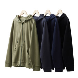 Nueva sudadera con cremallera al por mayor de alta calidad lisa con cordón mejor calidad mejor precio Sudadera con capucha - Product Image 5