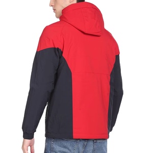 Chaqueta de Forro Polar para Hombre con Capucha y Logotipo Personalizado, Impresión Digital, 100% Algodón, Impermeable, Cortavientos, para Invierno 2026 - Product Image 5