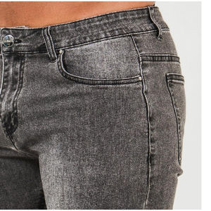 2025 Meilleure vente Premium qualité hommes été Denim Shorts de plage respirant Style décontracté avec motif solide OEM entretenu - Product Image 5