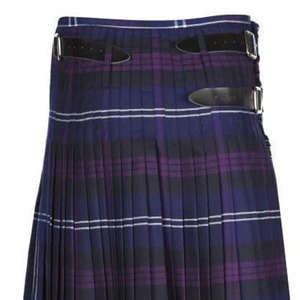 Vêtements de sport pour hommes en acrylique et laine, motif tartan écossais de luxe, respirant, personnalisé, confortable, kilt écossais pour hommes - Product Image 4