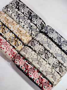 Robe de luxe perlée dentelle tissu soudanais femmes toub en gros durable en utilisant du coton français à bas prix - Product Image 2